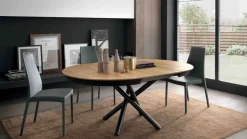 Tavolo in laminato rettangolare Fahrenheit round a prezzo scontato^Altacom Outlet