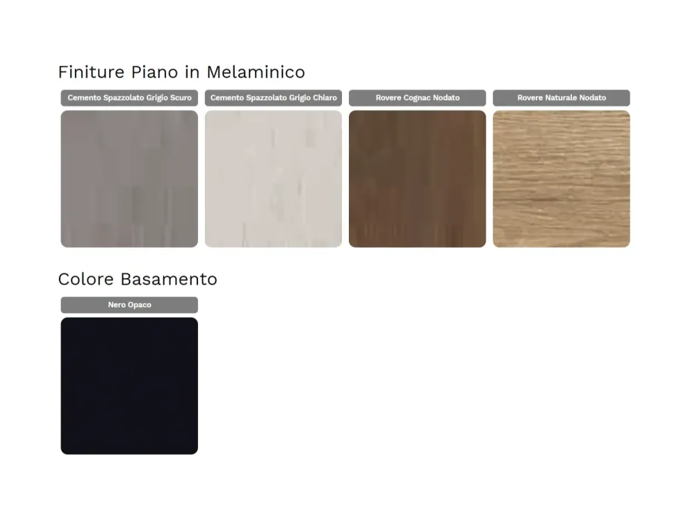 Tavolo in laminato rettangolare Post a prezzo ribassato^Zamagna Sale