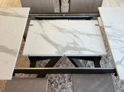 Altacom Tavolo in laminato rettangolare Tavolo giada allungabile in offerta outlet- Tavoli