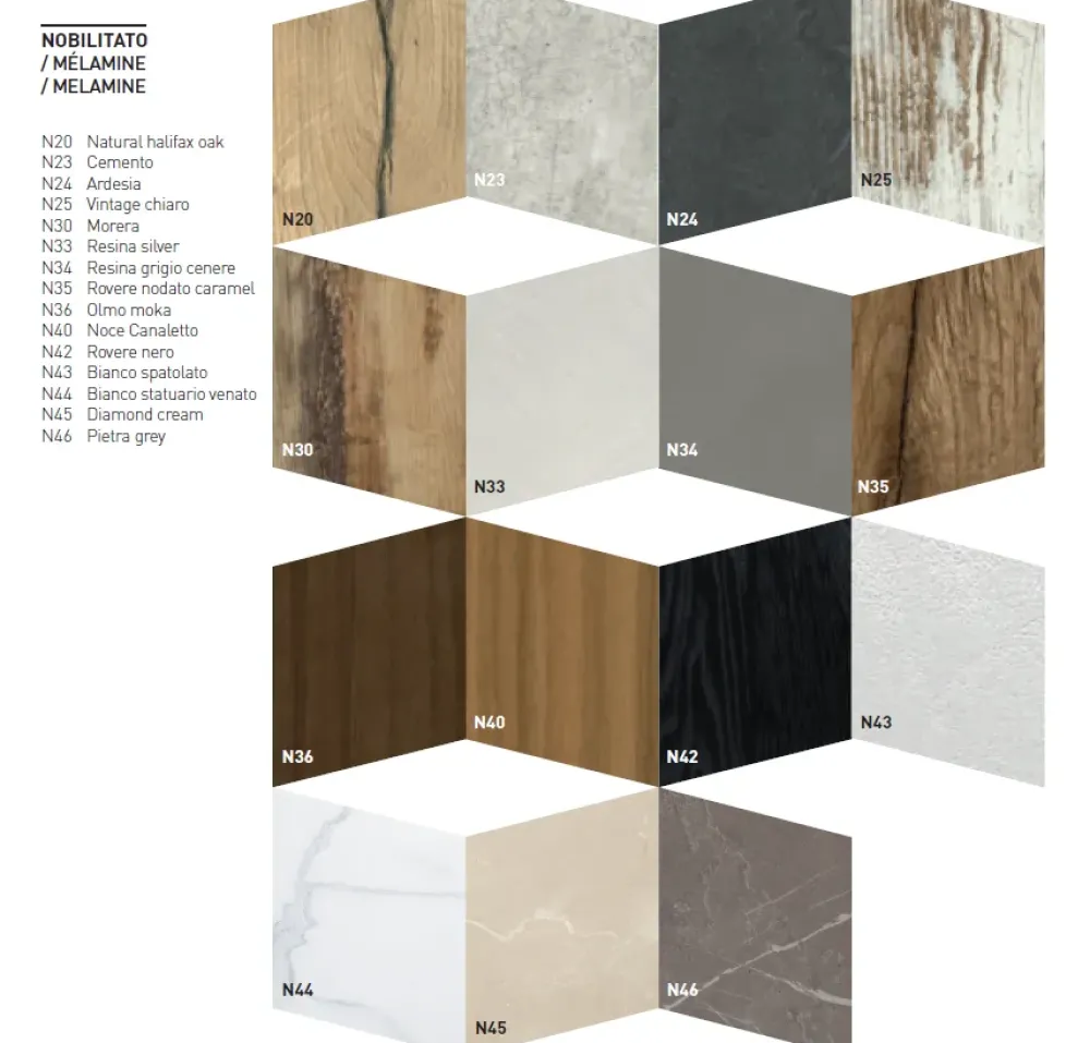 Altacom Tavolo in laminato rettangolare Meridiano in offerta outlet- Tavoli