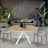 New Tavolo in laminato rotondo Tempor 2177 a prezzo scontato Tavoli