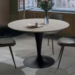 Tavolo in laminato rotondo Isola a prezzo ribassato^Artigianale