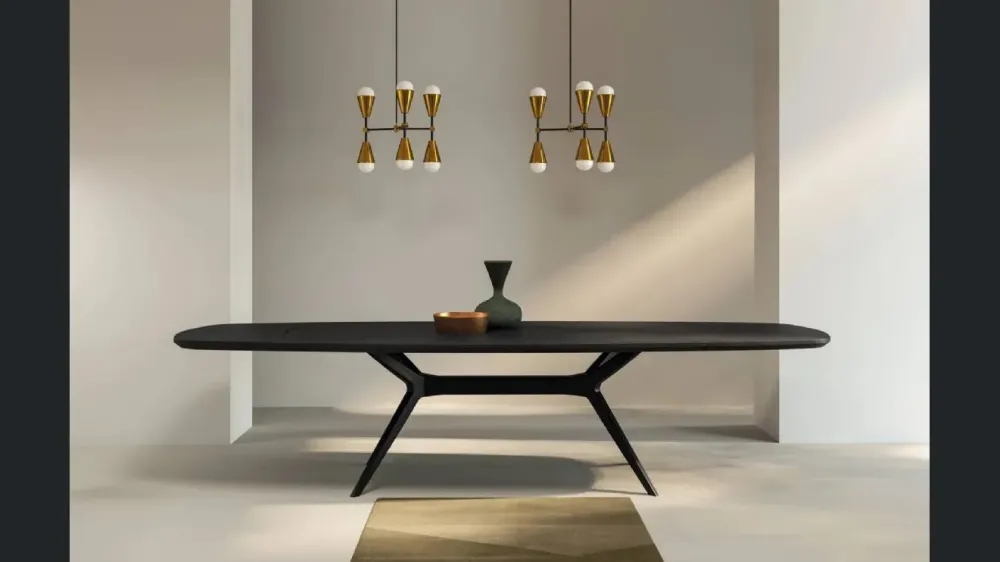 Online Tavolo in legno ellittico Glamour a prezzo scontato Tavoli