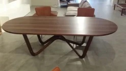 Tavolo in legno ovale 988 in offerta outlet^Rolf Benz Best