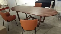 Tavolo in legno ovale 988 in offerta outlet^Rolf Benz Best