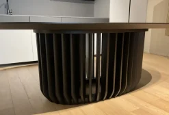 Tavolo in legno ovale Juice in offerta outlet^Miniforms Online