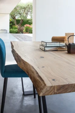 Tavolo in legno rettangolare Wood allungabile in offerta outlet Tavoli