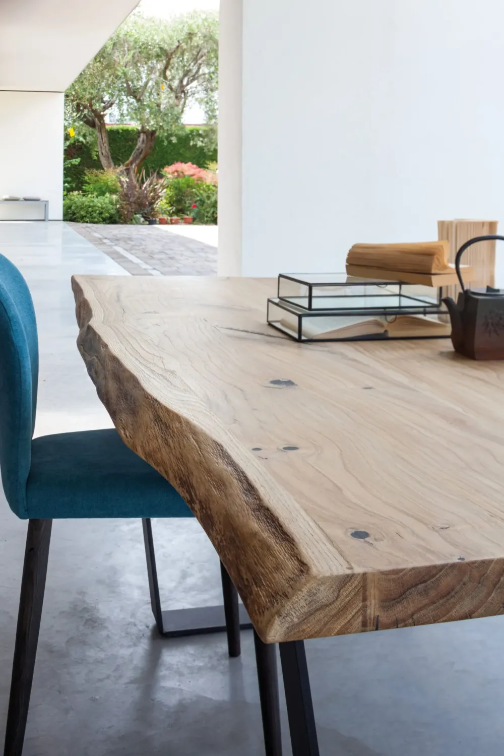 Tavolo in legno rettangolare Wood allungabile in offerta outlet Tavoli