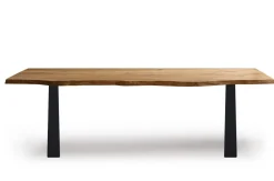 Tavolo in legno rettangolare Wood allungabile in offerta outlet Tavoli