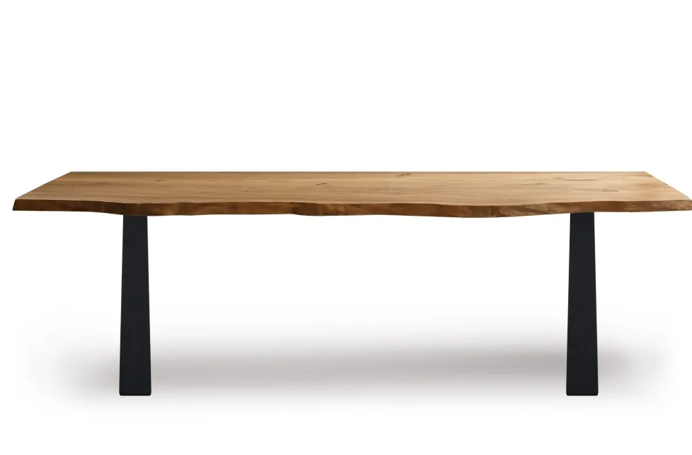 Tavolo in legno rettangolare Wood allungabile in offerta outlet Tavoli