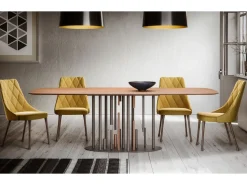 Ambianceitalia Tavolo in legno rettangolare Cave * in offerta outlet- Tavoli