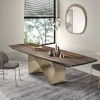 Tavolo in legno rettangolare Tavolo allungabile impiallacciato luxury   in offerta outlet^Md work Sale