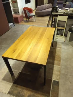 Tavolo in legno rettangolare Platz a prezzo scontato^Mirandola Nicola e Cristano Outlet