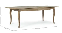 Hot Tavolo in legno rettangolare Tavolo all. domitille a prezzo scontato Tavoli