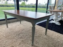 Tavolo in legno rettangolare 2071 i solisti in offerta outlet^Mobilificio Bellutti New