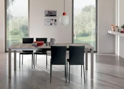 Tavolo in legno rettangolare Tavolo allungabile pranzo miami 10 persone 51 made in italy a prezzo scontato^Md work New