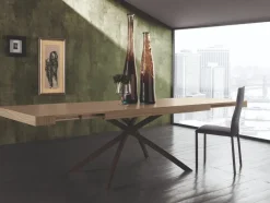 Outlet Tavolo in legno rettangolare Twist a prezzo ribassato Tavoli