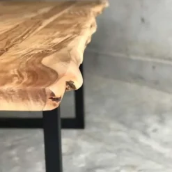 Collezione esclusiva Tavolo in legno rettangolare Tavolo allungabile gambe cromate Nuovi mondi cucine a prezzo ribassato- Tavoli