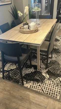 Hot Tavolo in legno rettangolare Tavolo industrial in offerta outlet Tavoli