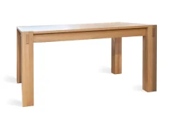 Online Tavolo in legno rettangolare Massiccio in offerta outlet Tavoli