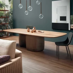 Bonaldo Tavolo in legno rettangolare Mellow a prezzo scontato- Tavoli