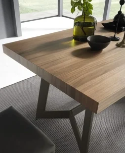 Altacom Tavolo in legno rettangolare Sipario 160 in offerta outlet- Tavoli