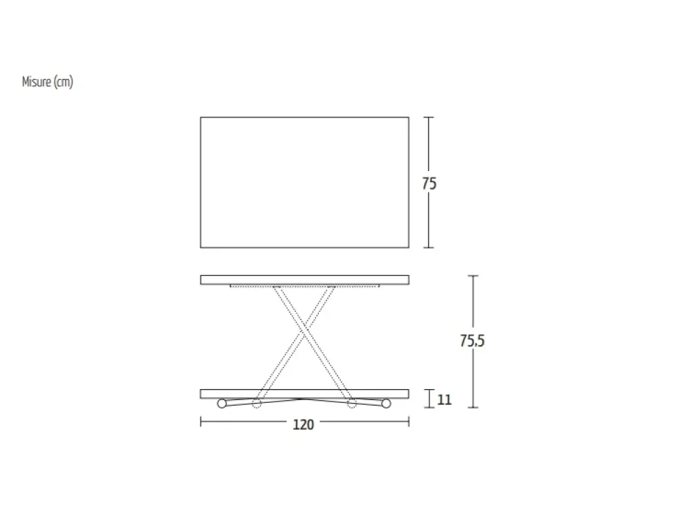 Altacom Tavolo in legno rettangolare Genial a prezzo ribassato- Tavoli