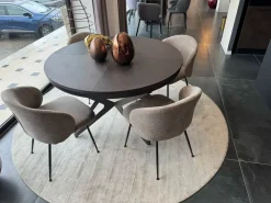 Discount Tavolo in legno rotondo Big round in offerta outlet Tavoli