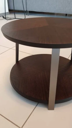 Tavolo in legno rotondo Kailua in offerta outlet^Ditre Italia Hot