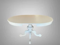 Collezione esclusiva Tavolo in legno rotondo Riccio in offerta outlet- Tavoli