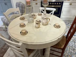 Marchi Cucine Tavolo in legno rotondo Tavolo casolare a prezzo scontato- Tavoli