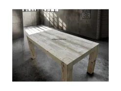 Tavolo in legno vecchio e patinato allungabile^Collezione esclusiva Online