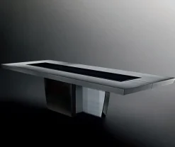 Best Tavolo in marmo rettangolare Tavolo luxury legno e marmo in offerta outlet Tavoli