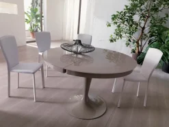 Ozzio Tavolo in marmo rotondo Eclipse a prezzo ribassato- Tavoli