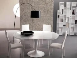 Ozzio Tavolo in marmo rotondo Eclipse a prezzo ribassato- Tavoli