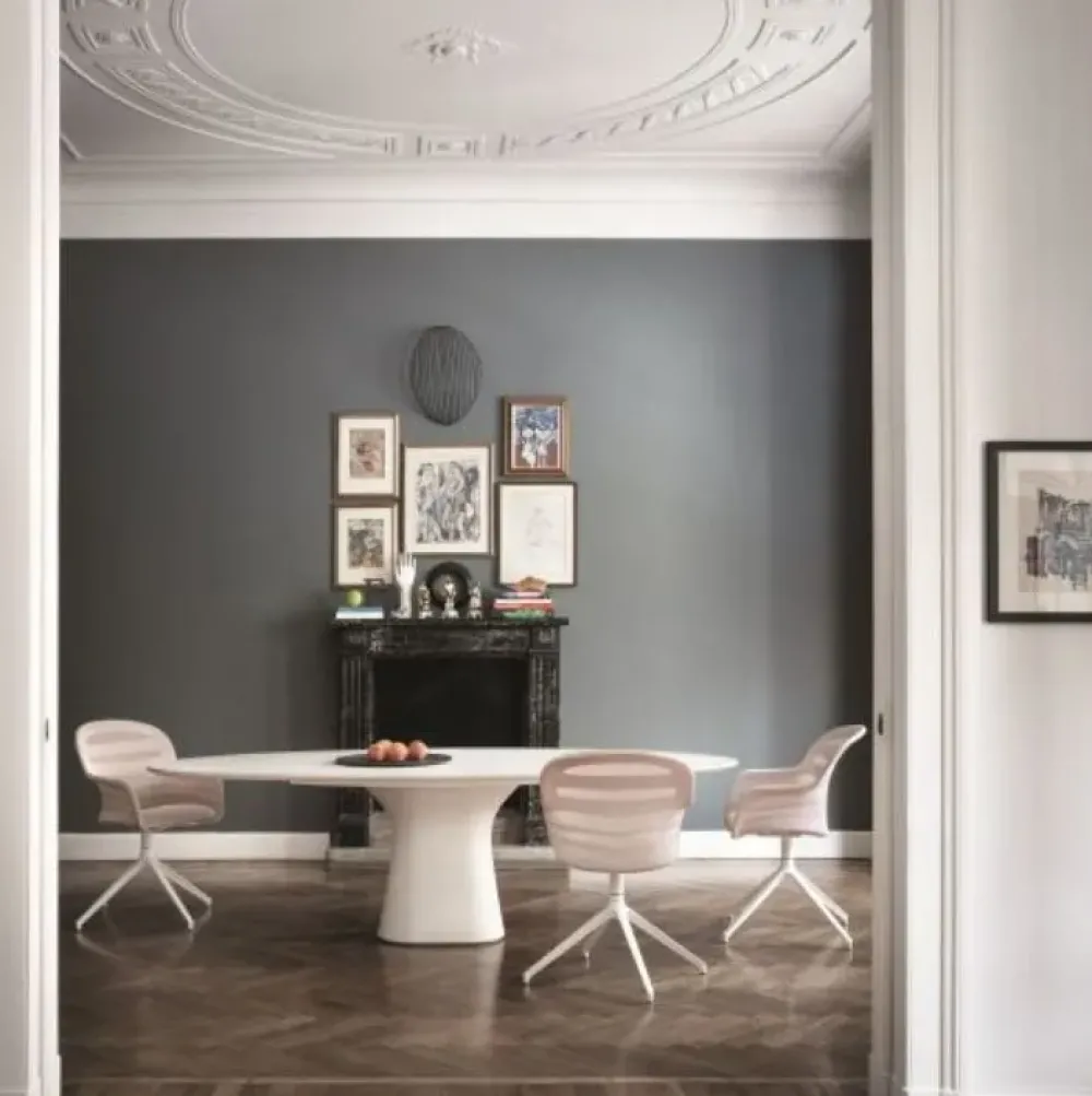 Bontempi Tavolo in pietra ellittico Podium a prezzo ribassato- Tavoli