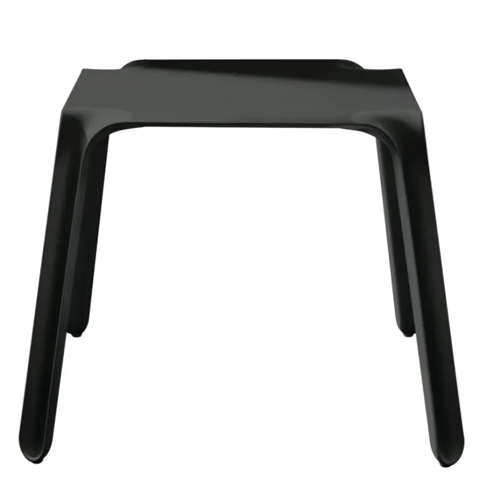 Tavolo in plastica quadrato Tavolo in polipropilene nero easy a prezzo scontato^Magis Best