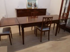 Artigianale Tavolo in stile arte povera Ginepro e orchidea in Offerta Outlet- Antiquariato