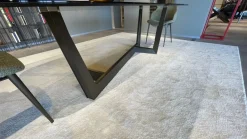 Tavolo in vetro , design Art. Offerta Outlet.^Bonaldo