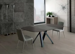 Sale Tavolo in vetro quadrato Bombo allungabile a prezzo scontato Tavoli