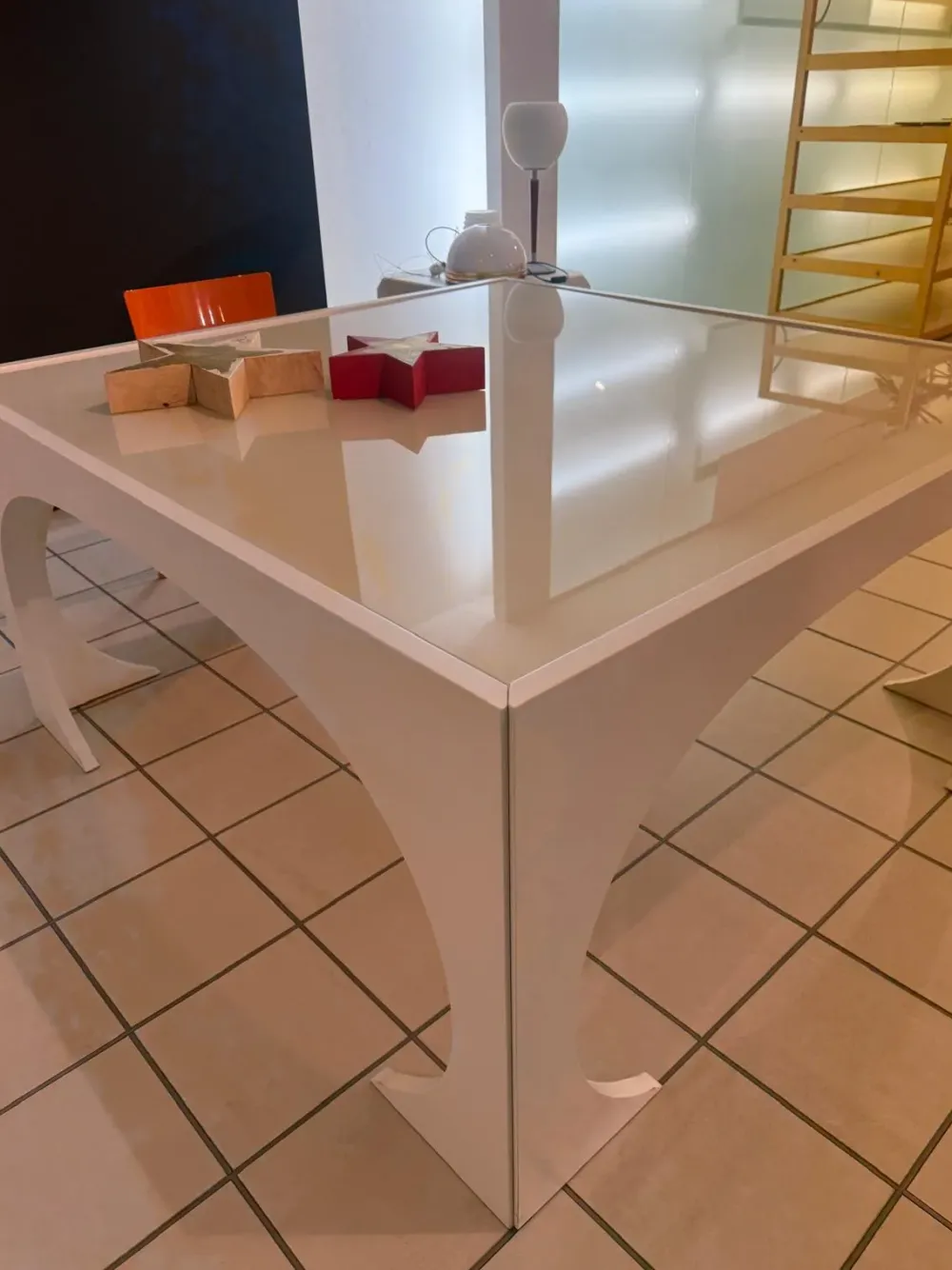 Tavolo in vetro quadrato Tavolo in offerta outlet^Artigianale Outlet