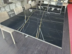 Best Tavolo in vetro rettangolare Random marble a prezzo scontato Tavoli