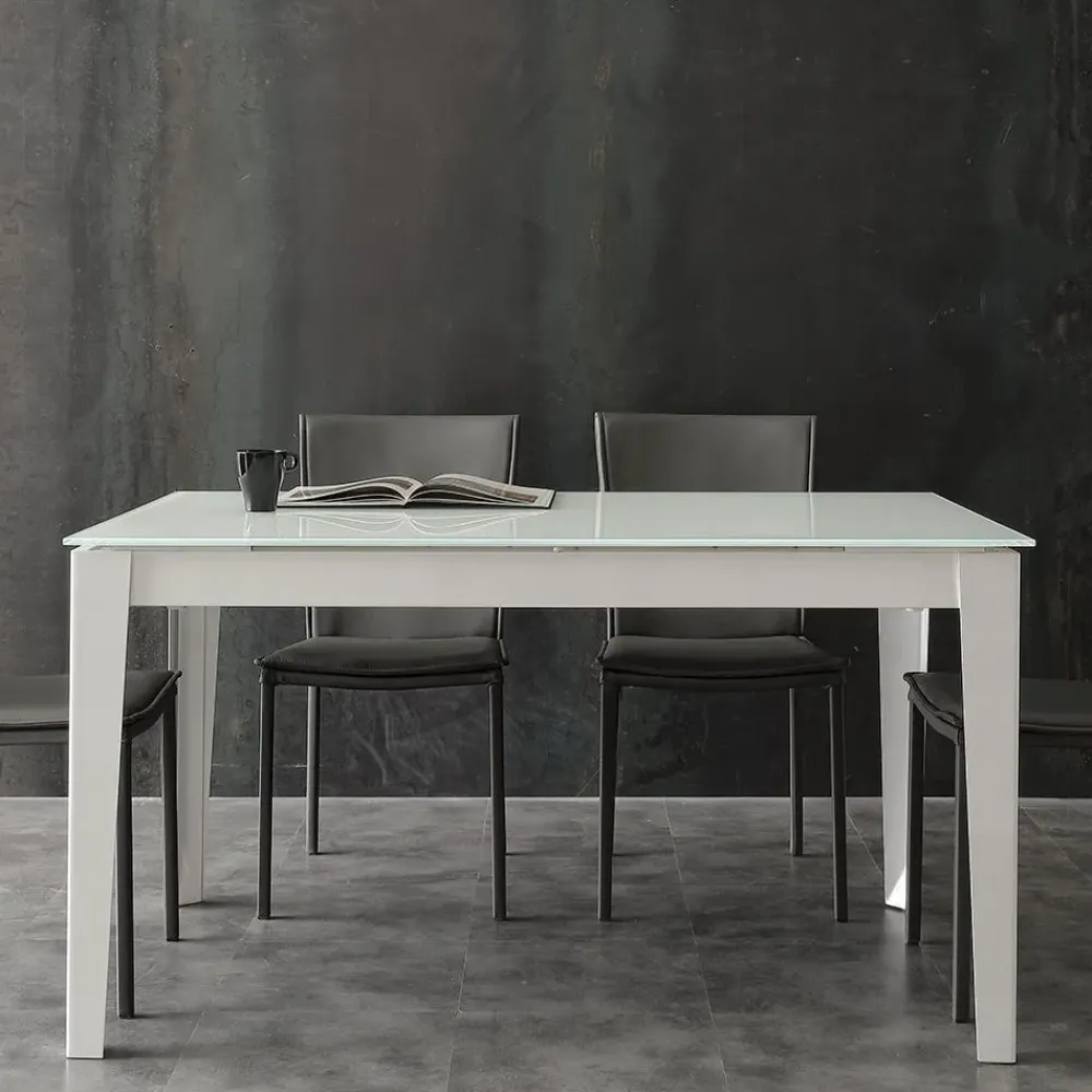 Clearance Tavolo in vetro rettangolare Long way * in offerta outlet Tavoli