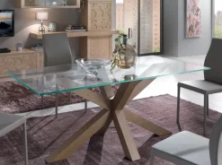 Online Tavolo in vetro rettangolare Cristallo rettangolare a prezzo ribassato Tavoli