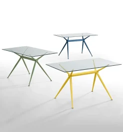 Tavolo in vetro rettangolare Brioso * in offerta outlet^MIDJ Best