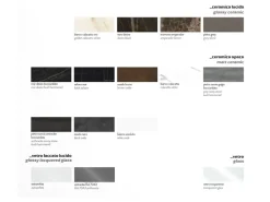 Zamagna Tavolo in vetro rettangolare Raw in offerta outlet- Tavoli