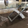 Outlet Tavolo in vetro rettangolare Unique   a prezzo scontato Tavoli