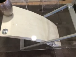 Outlet Tavolo in vetro rettangolare Unique   a prezzo scontato Tavoli