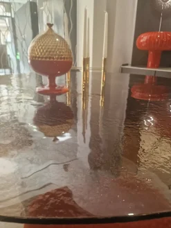 Nature Design Tavolo in vetro rotondo Blur a prezzo ribassato- Tavoli