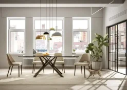 Online Tavolo in vetro sagomato Diago a prezzo scontato Tavoli